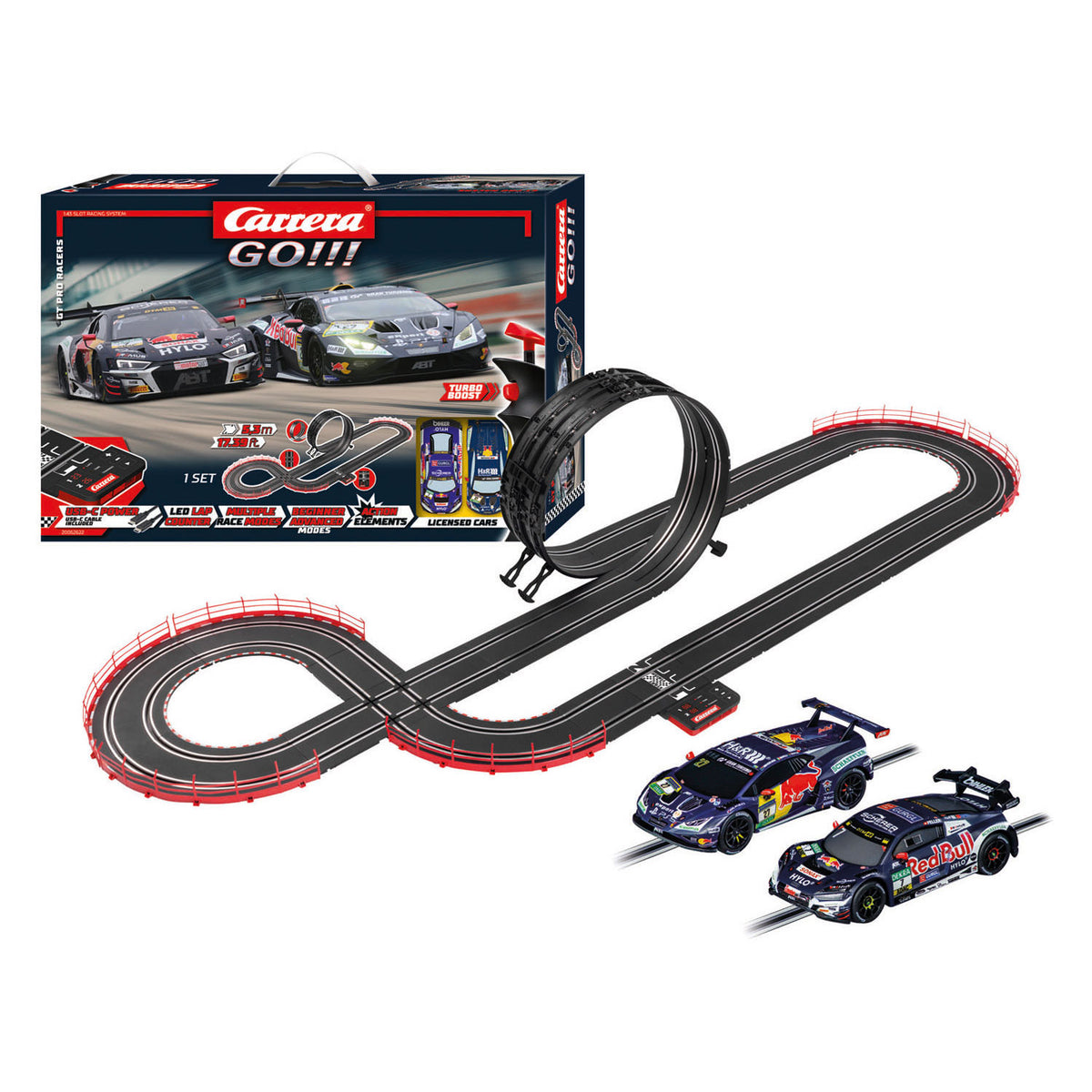 Carrera - go!!! racebaan red bull gt3 set