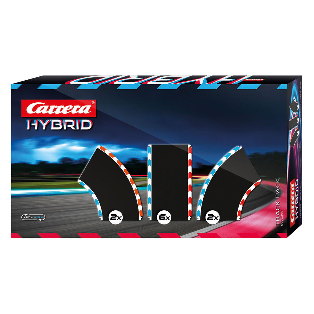 Carrera - hybrid baanstukken track pack 1 - 10dlg.