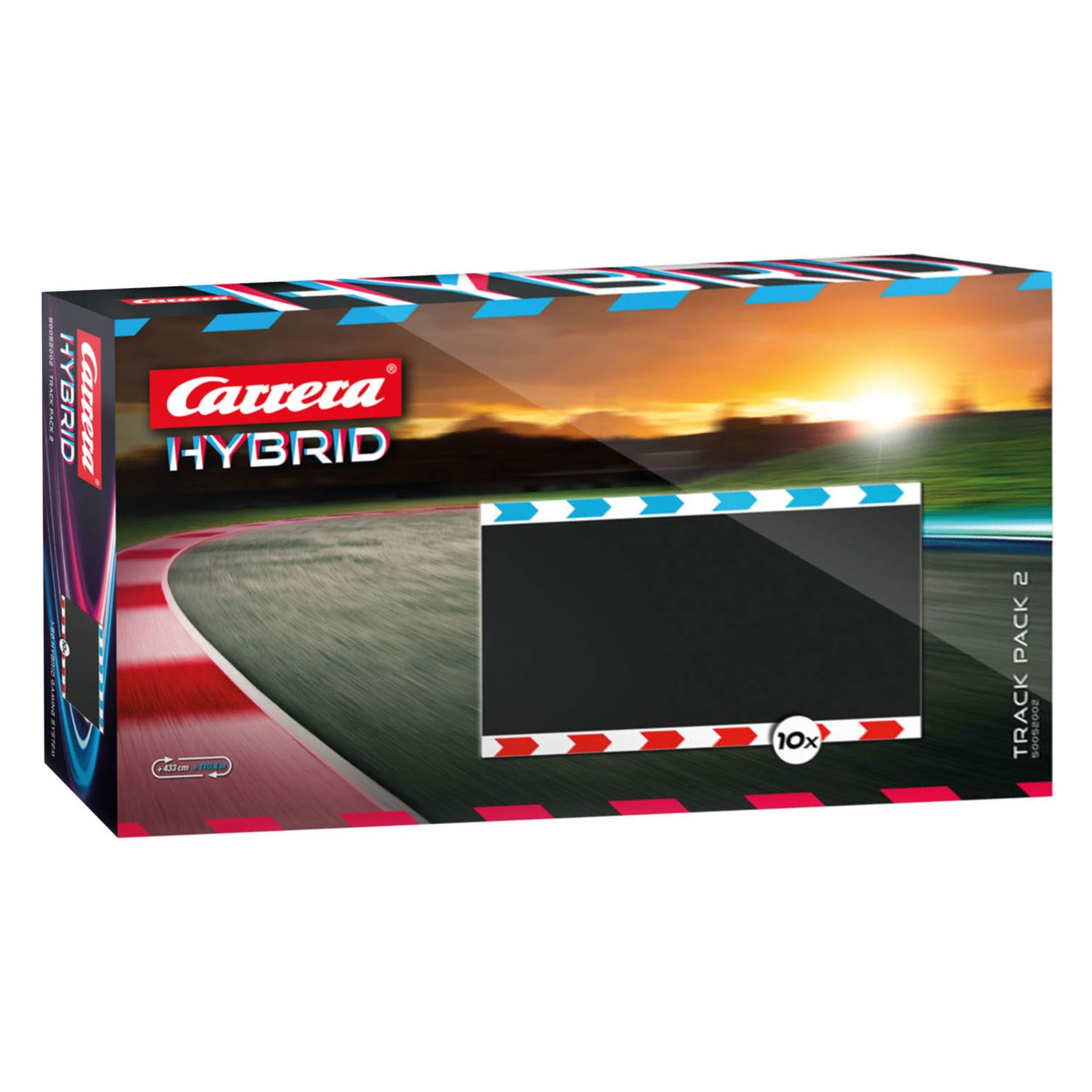 Carrera - hybrid baanstukken track pack 2 - 10dlg.
