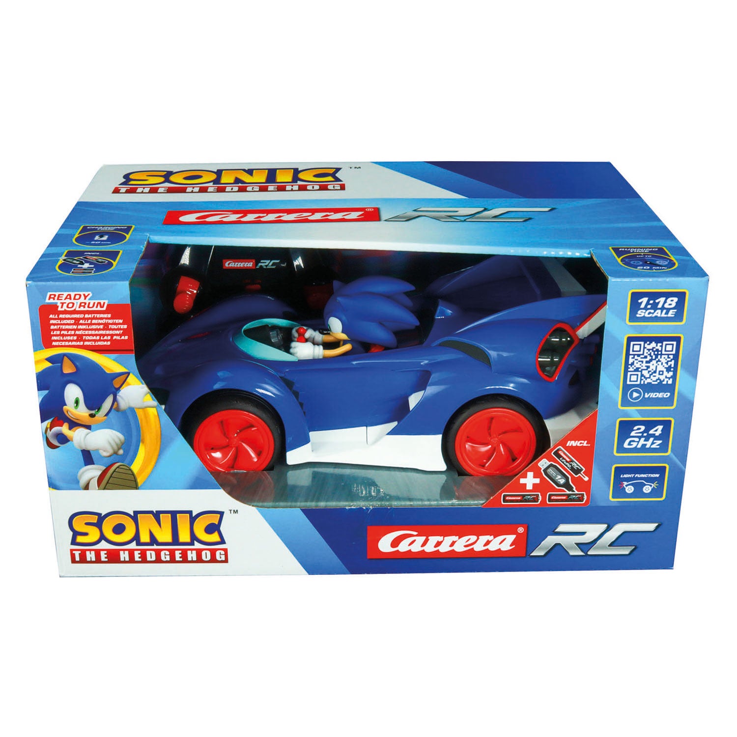 Carrera - rc 24ghz team sonic racing - sonic performance version - 1:18