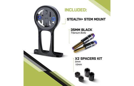 Jrc - Jrc - garmin stuurpenhouder computer mount stealth+ premium zwart
