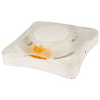 Flamingo kattenrolspeelgoed orbit 26x26x8 cm wit