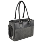 FLAMINGO FLAMINGO Huisdierendraagtas Lior 45x19x29 cm zwart