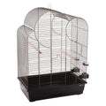 FLAMINGO FLAMINGO Parkietenkooi Wammer 1 54x34x75 cm metallic taupe