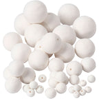 Creativ Company - Creativ Company Https://www.cchobby.nl/ballen-d-12-15-20-30-40-50-mm-wit-42-stuk-1-doos