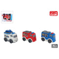 Mini club rescue voertuig free wheel 8cm