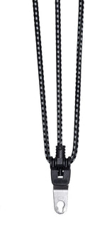 Cortina snelbinder jakarta 62 cm zwart grijs