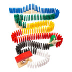 Small Foot - houten domino rally 490dlg.