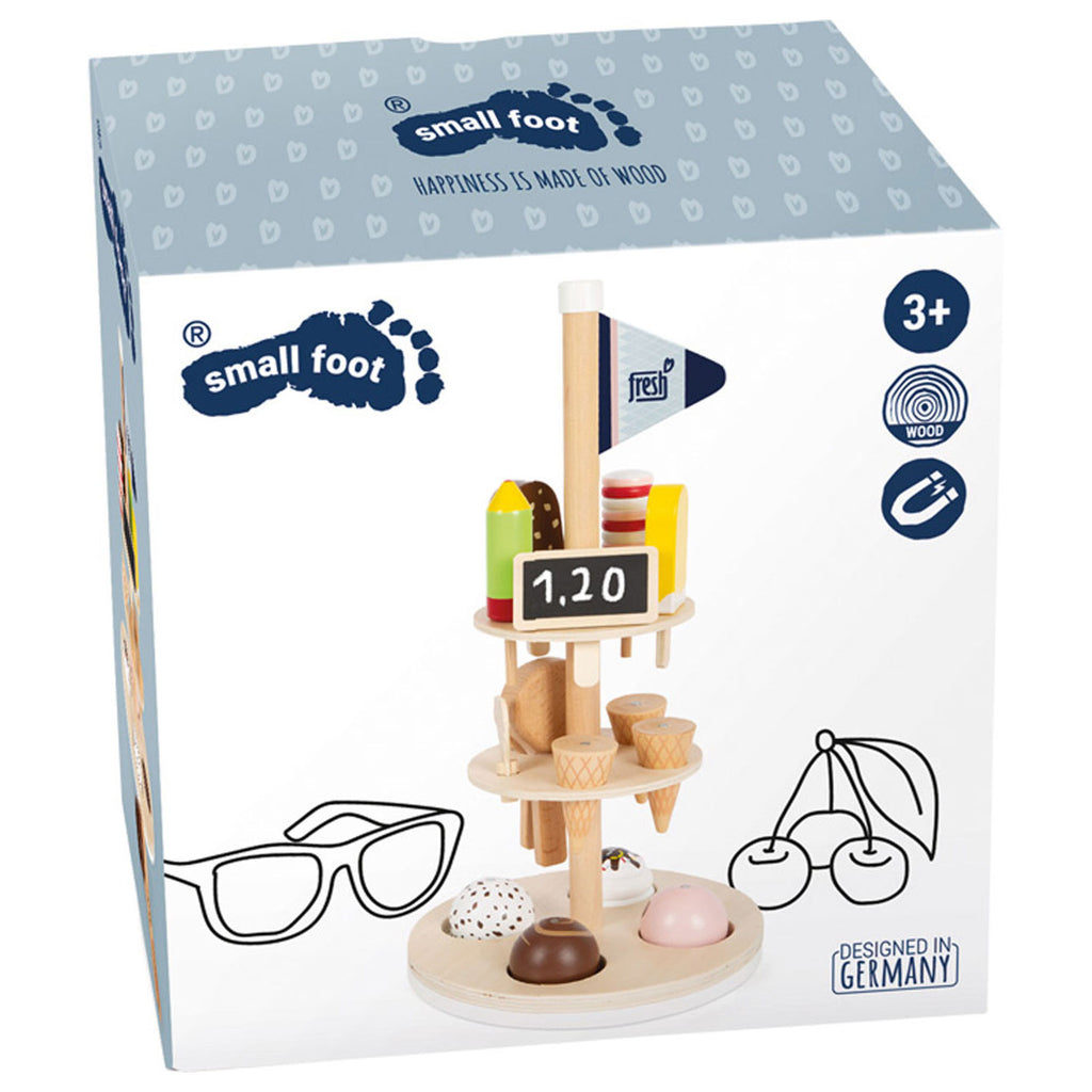 Small Foot - houten ijsjes met houder 15dlg.