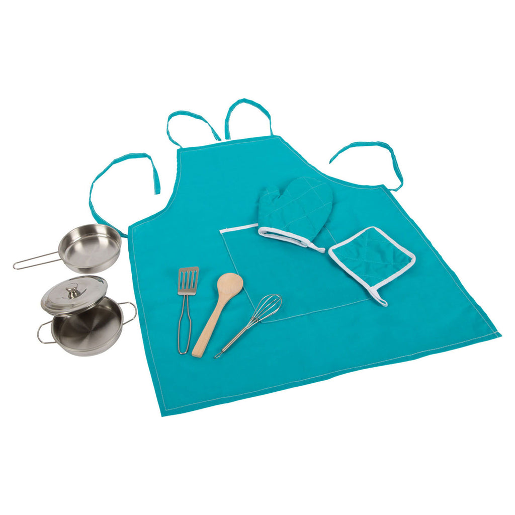 Small Foot - speel kookset met schort 9 delig