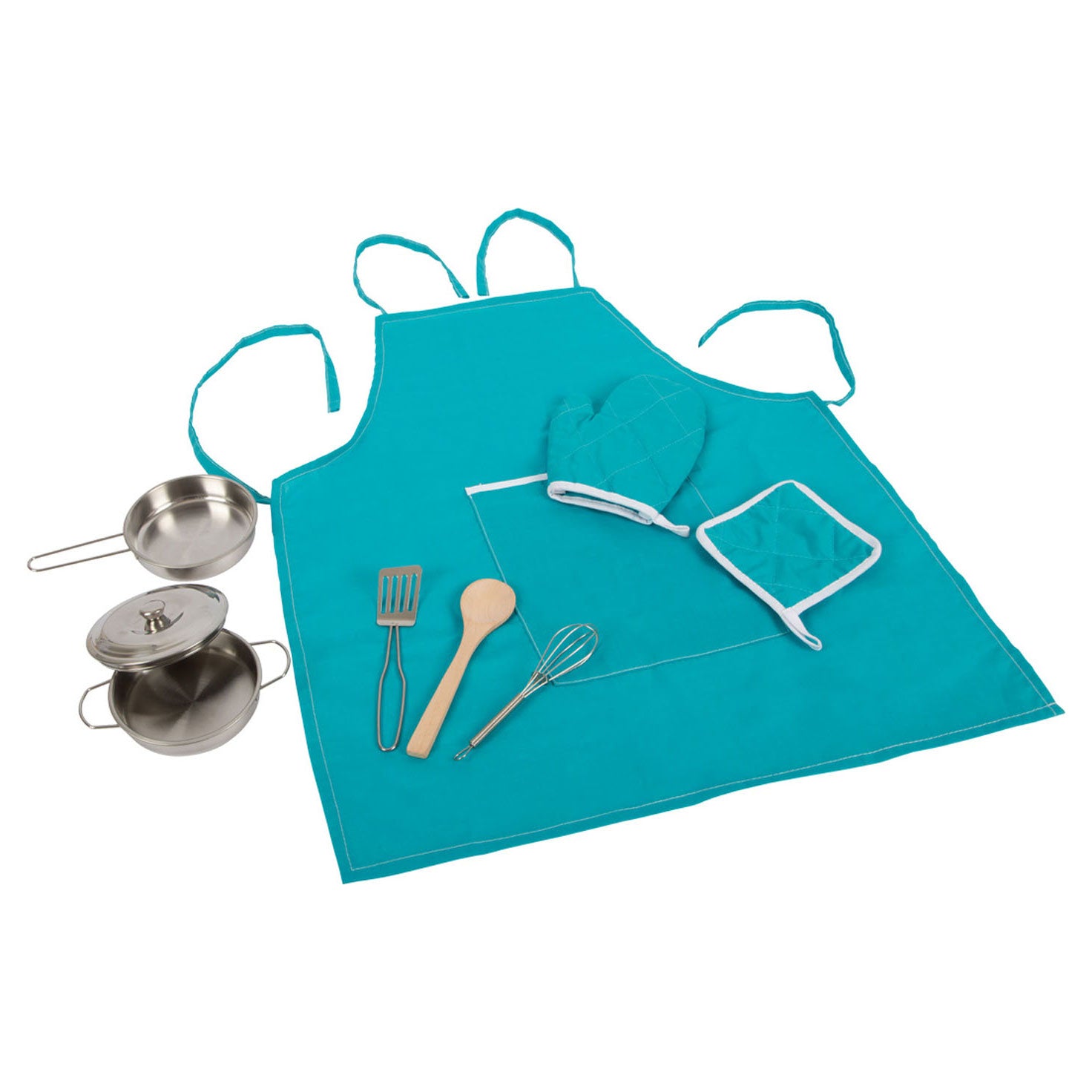 Small Foot - speel kookset met schort 9 delig