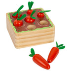 Small foot - houten wortel vormenstoof, 8dlg.