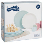 Small Foot - houten bestekset met placemats 18dlg.