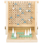 Small foot - houten strategie spel slag om de schepen
