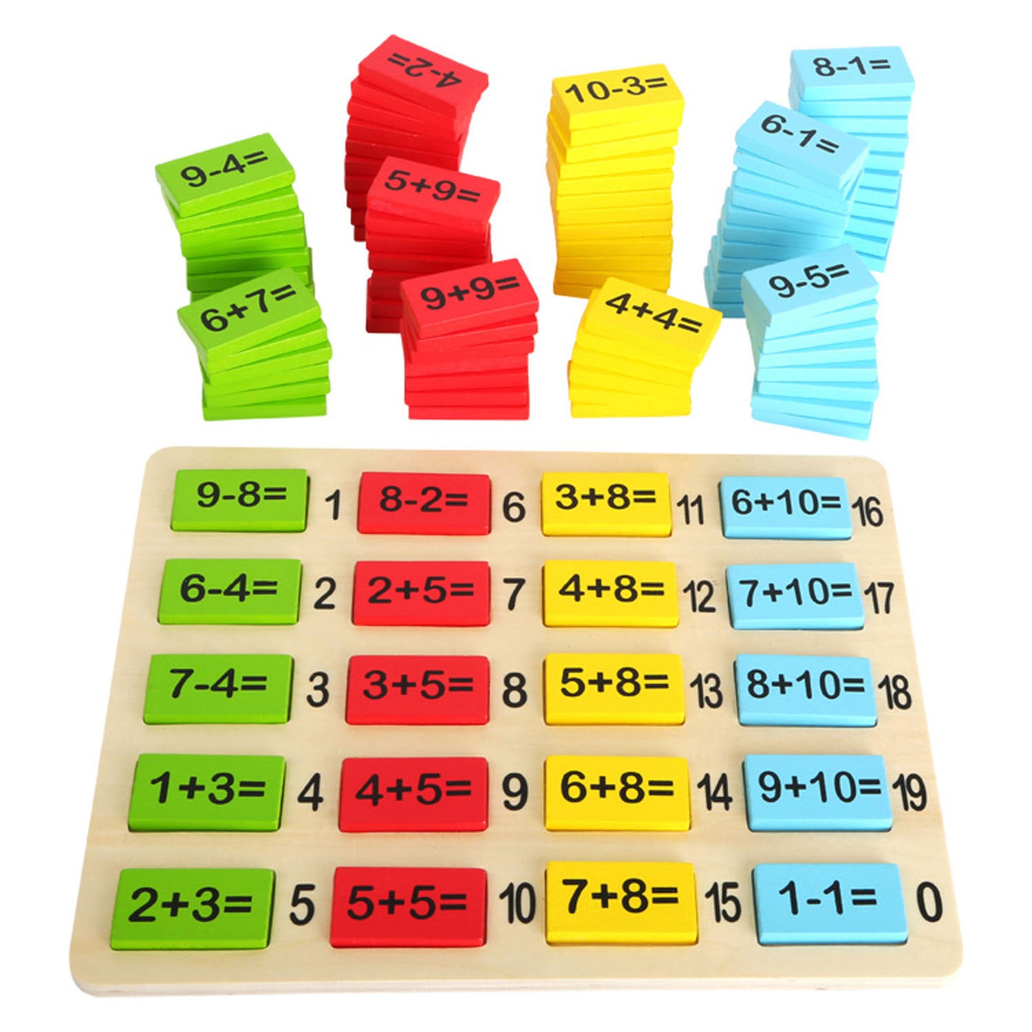 Small Foot - houten spel rekensommen maken
