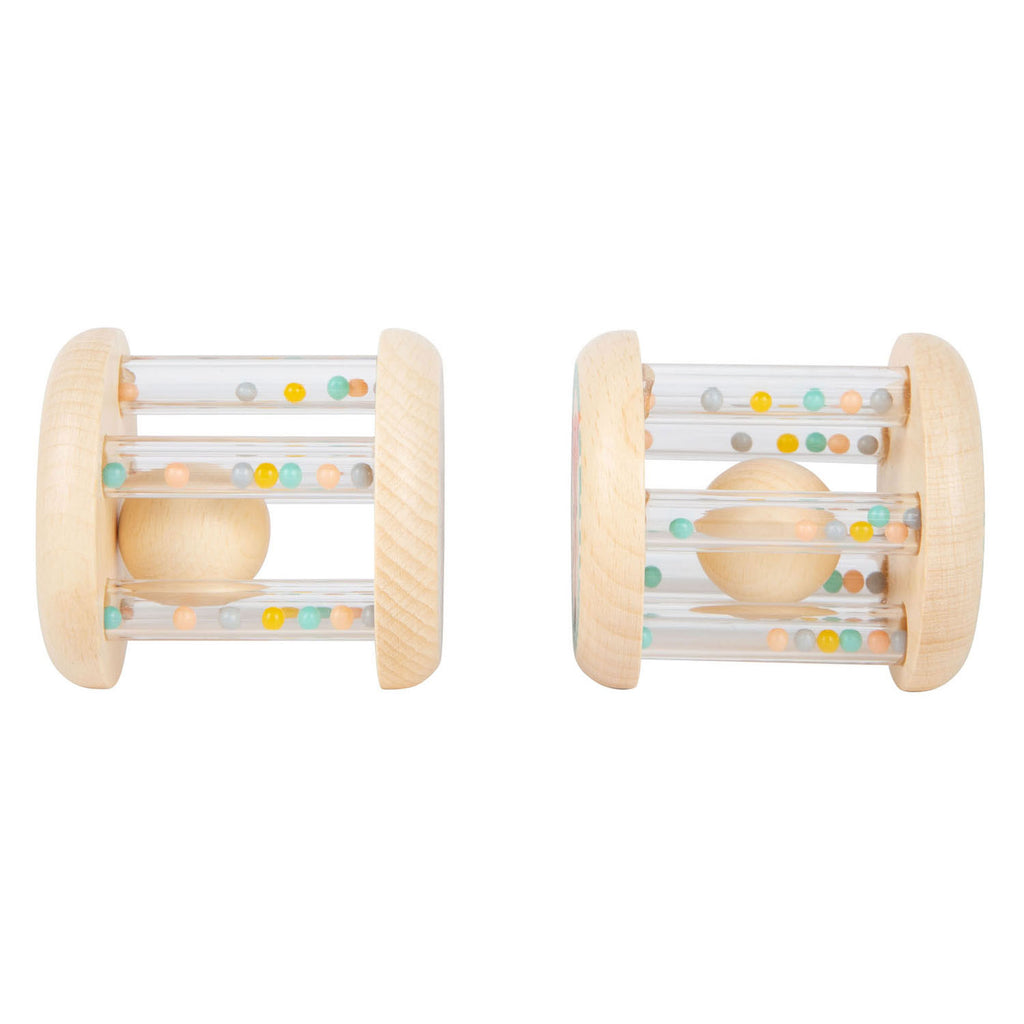 Small Foot - houten rammelaar dier set van 2