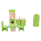 Small Foot - houten poppenhuis meubeltjes keuken 5dlg.