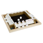 Small foot - shut the box houten dobbelspel gouden editie