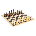 Small foot - houten schaak en damspel xl