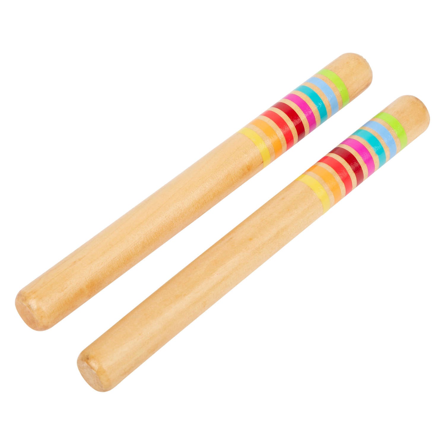 Small foot - houten gekleurde drumstokken
