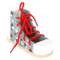 Small foot - houten rijgschoen met veter