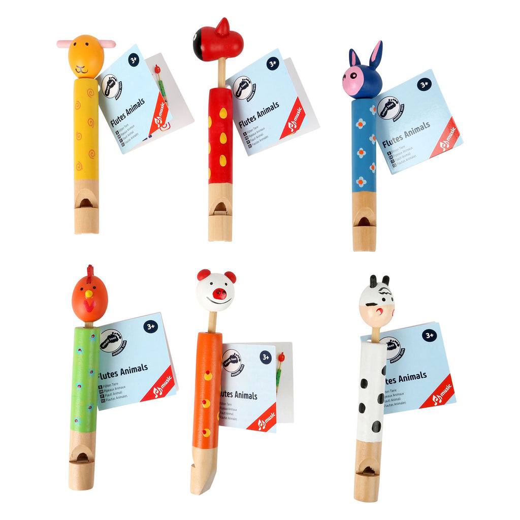 Small foot - dierenfluit, set van 6