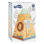 Small Foot - stapeltoren safari 6dlg.