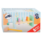 Small Foot - houten hamerbank pastel 8dlg.