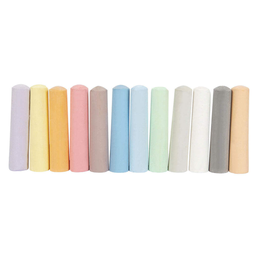 Small foot - stoepkrijt, set van 3 doosjes, 36dlg.