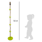 Small Foot - klimtouw en schommel 2in1 groen 190cm