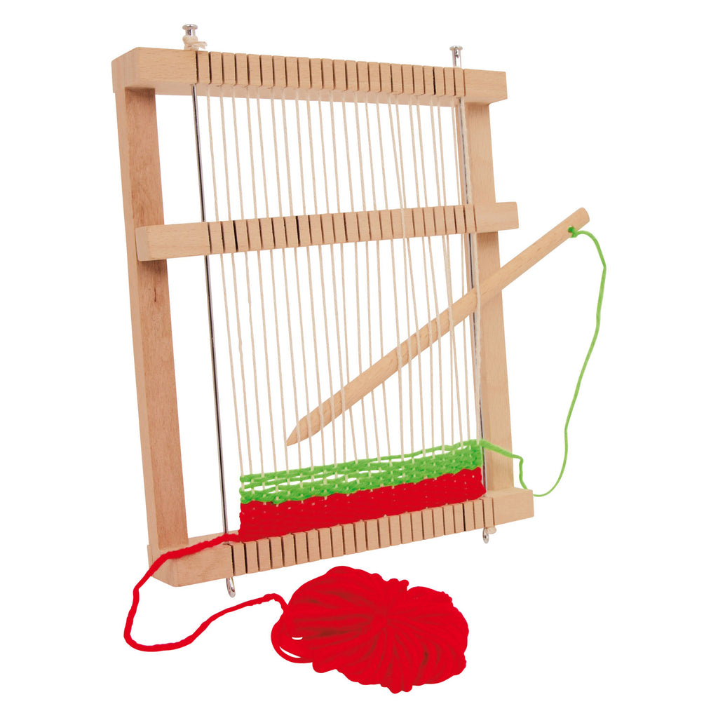 Small foot - houten weefgetouw compact, 6dlg.