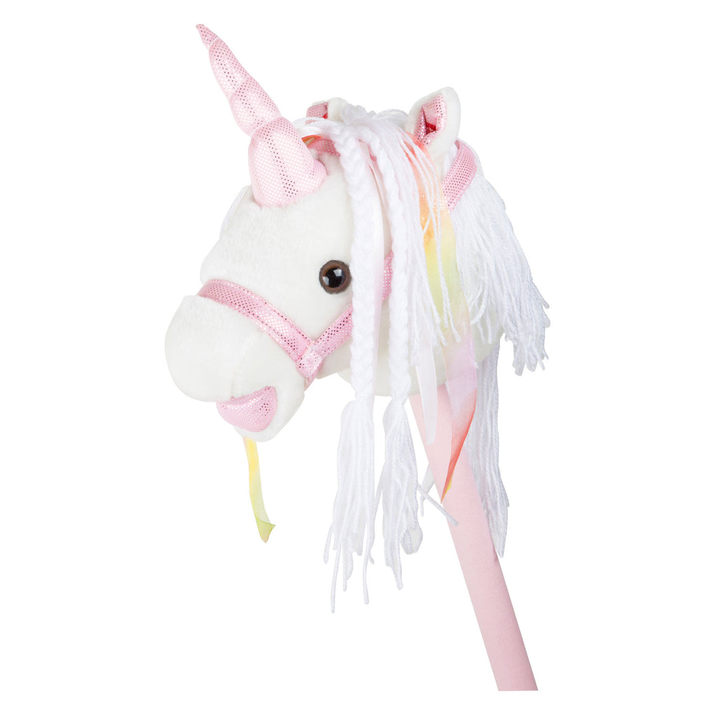 Small Foot - houten stokpaard eenhoorn 90cm