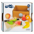Small foot - houten snij- en speeleten fruit set, 13dlg.