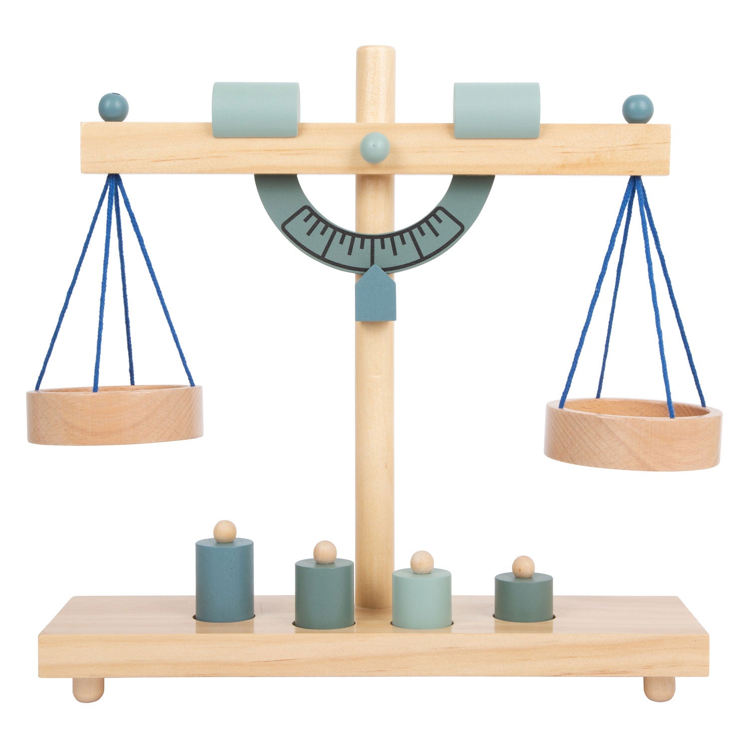 Small Foot - houten weegschaal met gewichten 5dlg.
