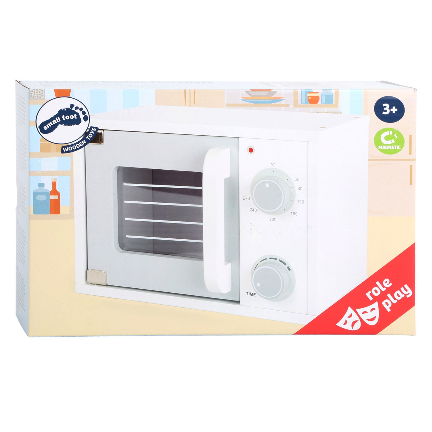 Small Foot - houten magnetron
