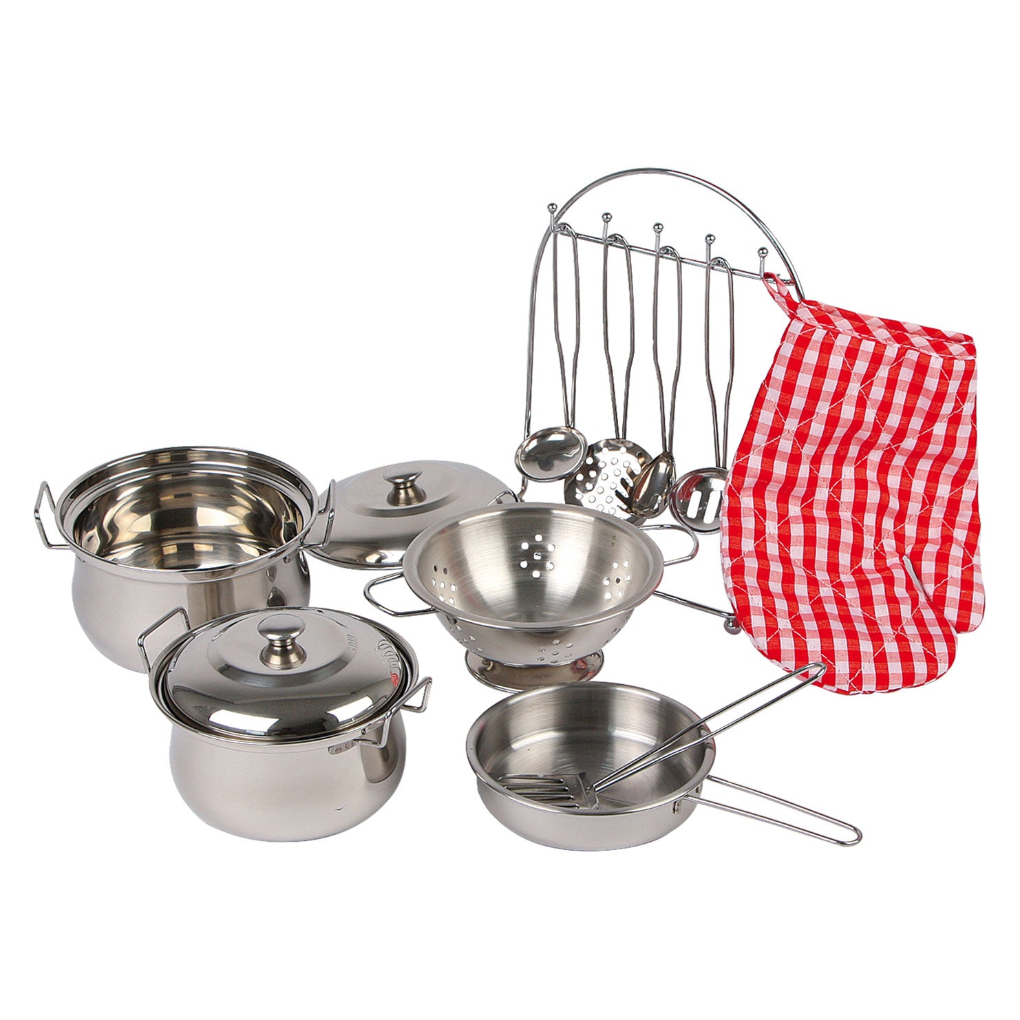 Small foot - metalen kinder kookgerei set, 13dlg.