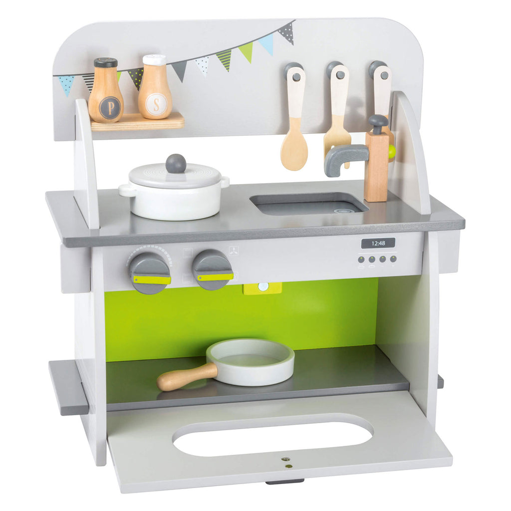 Small Foot - houten speelkeuken compact 9 delig