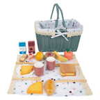 Small Foot - picknickset met houten speeleten tasty 26dlg.