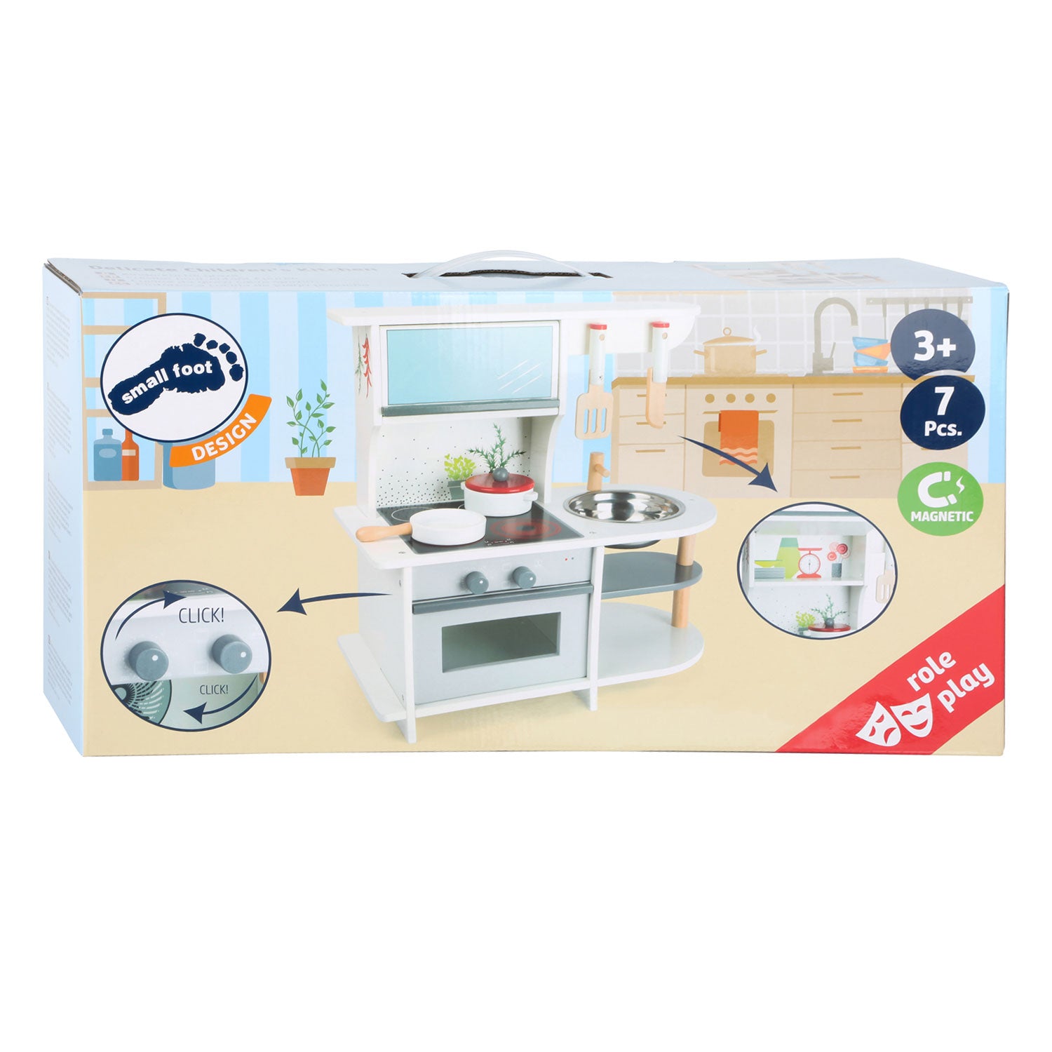 Small Foot - houten speelkeuken graceful 6dlg.