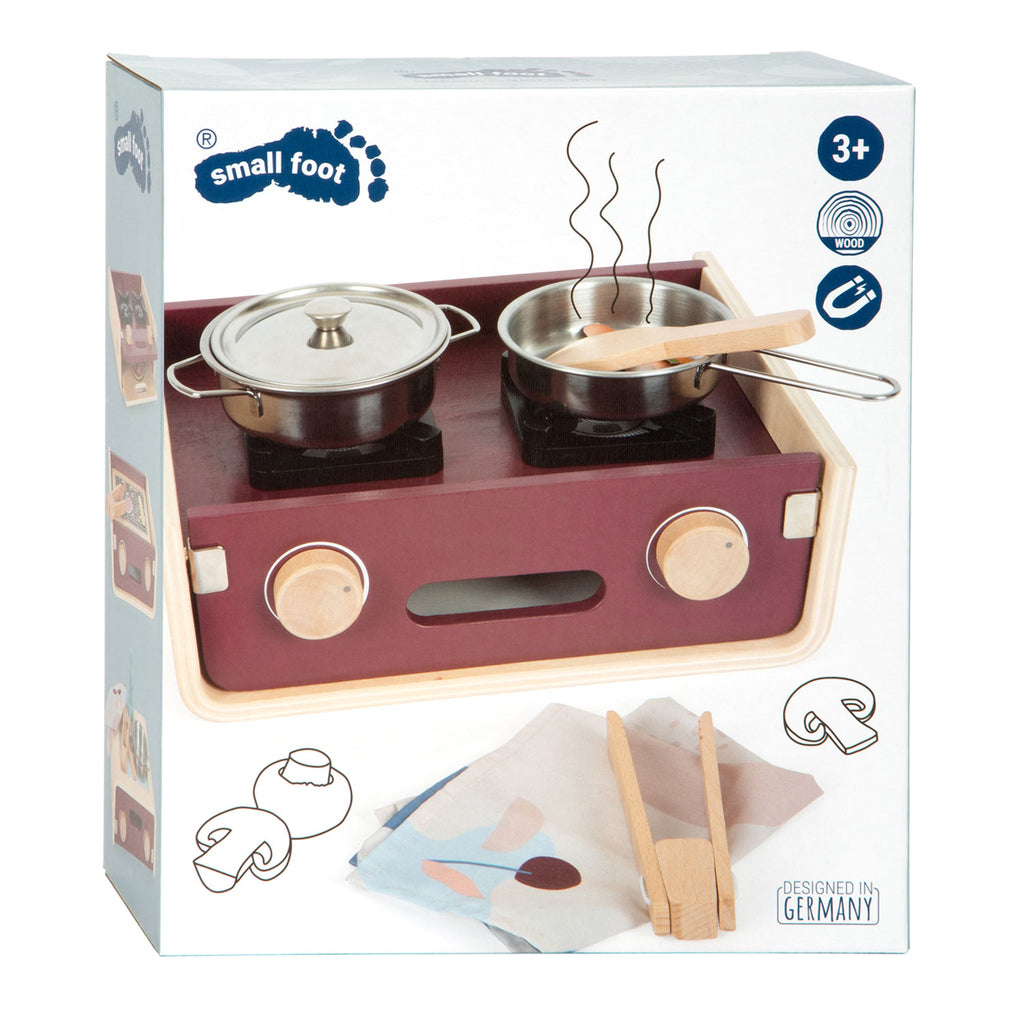 Small Foot - houten camping speelkeuken tasty 9 delig