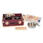 Small Foot - houten camping speelkeuken tasty 9 delig