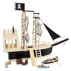 Small Foot - houten poppenhuis piratenboot