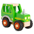 Small foot - houten tractor groen