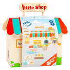 Small Foot - houten meeneem speelwinkel poppenhuis 15dlg.