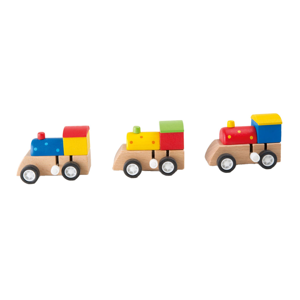 Small Foot - houten trein opwindbaar per stuk