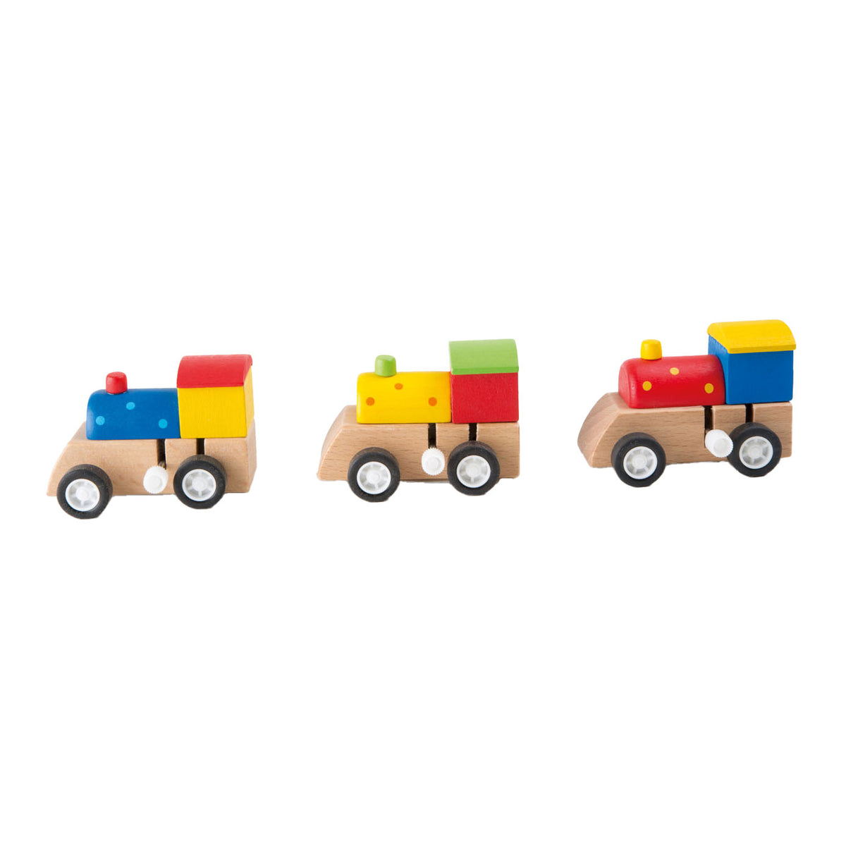 Small Foot - houten trein opwindbaar per stuk