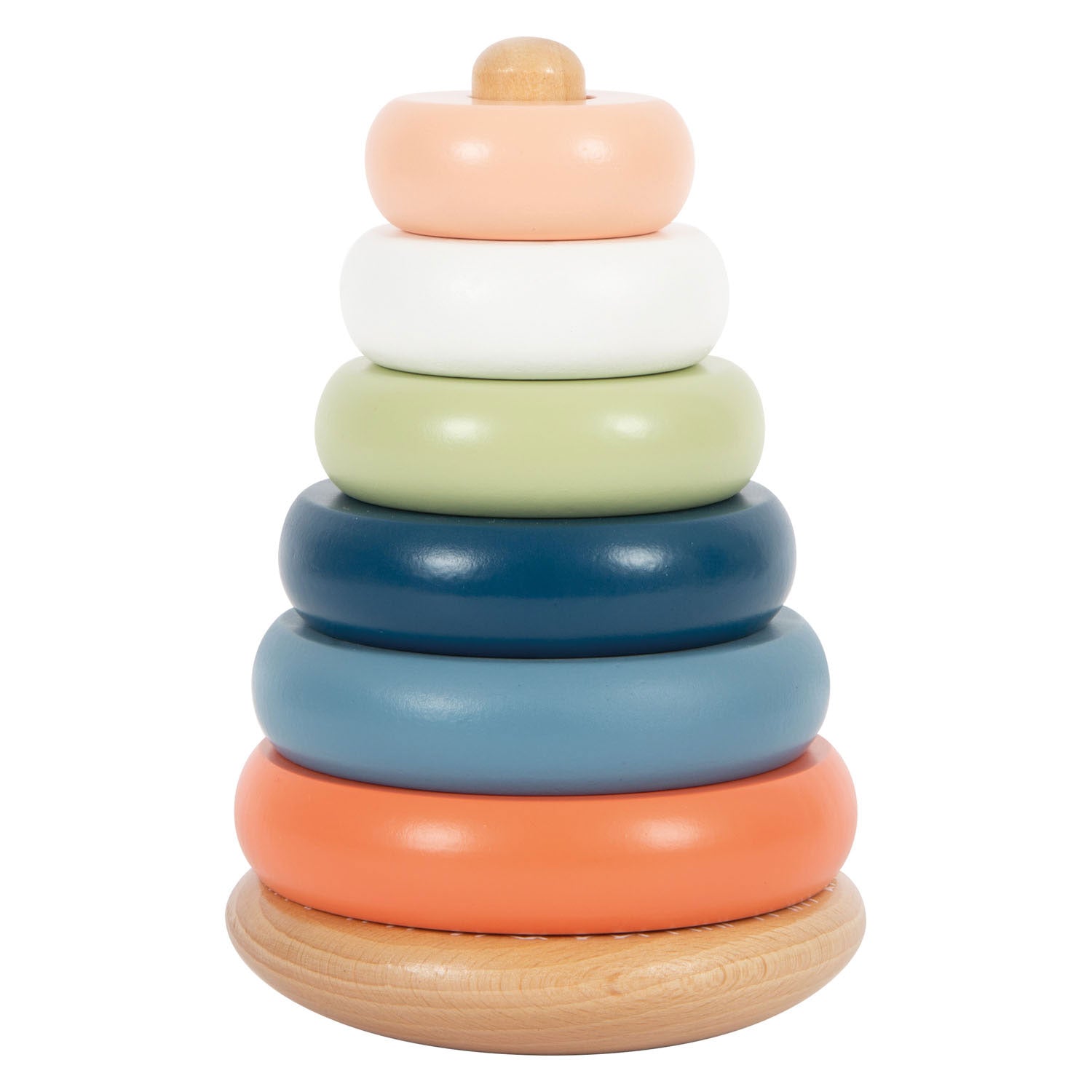 Small Foot - houten stapeltoren arctic 7dlg.