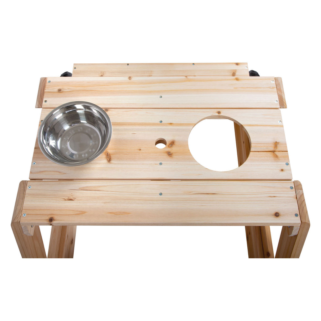 Small Foot - zandbak met zitgedeelte en moddertafel