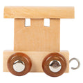Small foot - houten lettertrein wagon