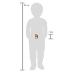 Small foot - houten dieren kinderletter - b